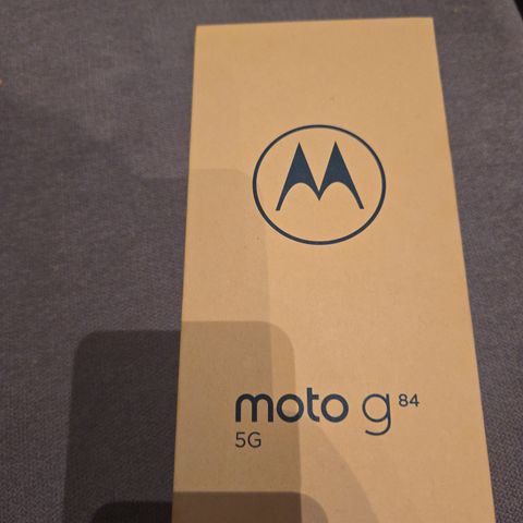 Motorola g 84 5g brukt en uke