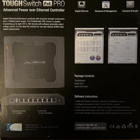 Ubiquiti Tough switch PoE Pro