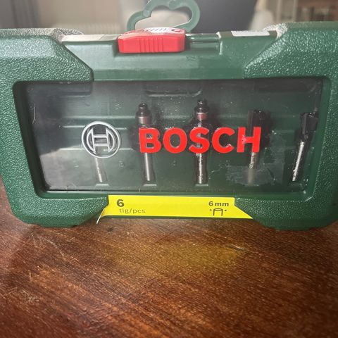 Bosch overfres 6mm splint