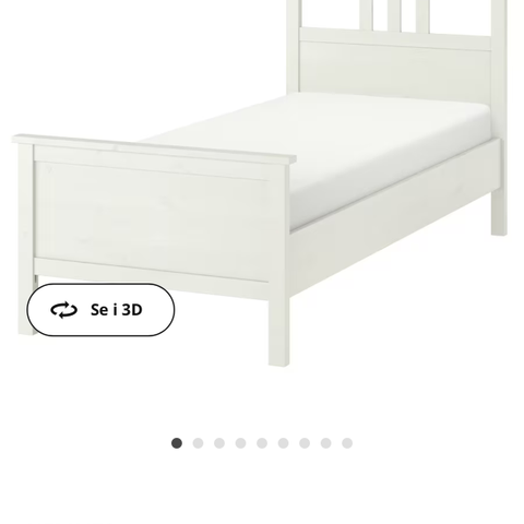 IKEA HEMNES seng selges billig.