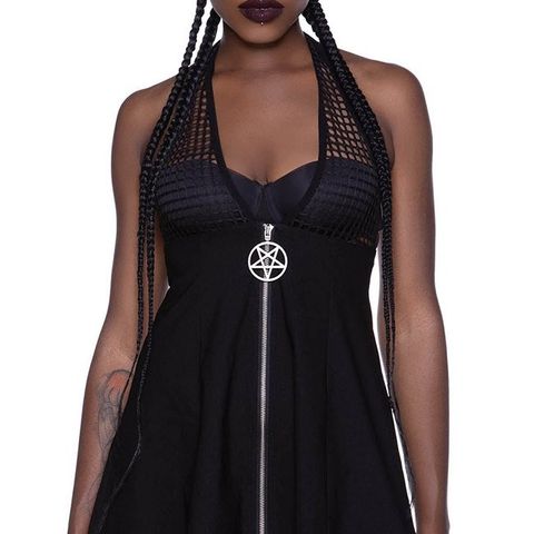 Killstar Don’t Call Kjole. Grunge. Goth. Witch. Occult. Skater dress.