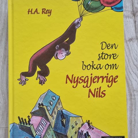 Som ny, stor barnebok "Nysgjerrige Nils"