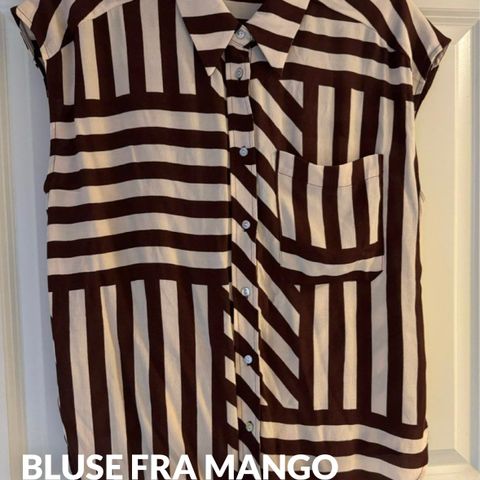 Bluse fra Mango