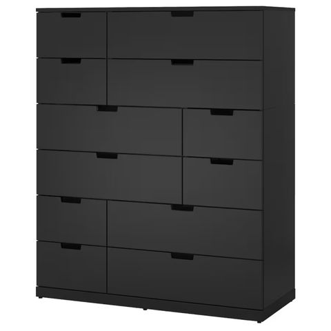 Nordli kommode med 12 skuffer