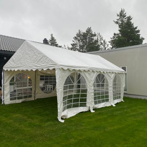 PARTYTELT Dancover 4x6m PVC selges