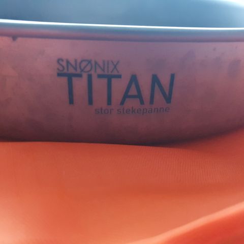 Snønix stekepanne titan