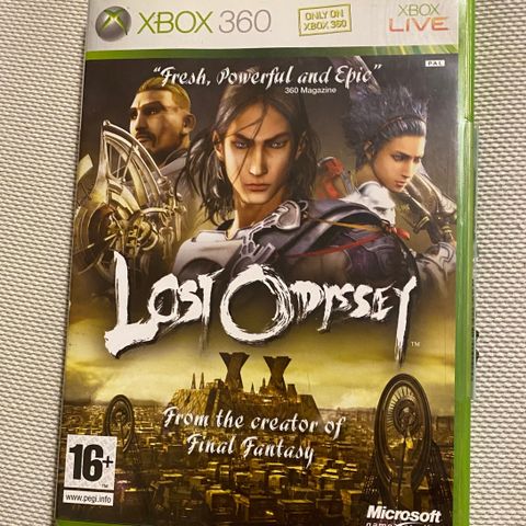 XBOX 360: Lost Odyssey