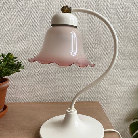 Vintage glass lampe