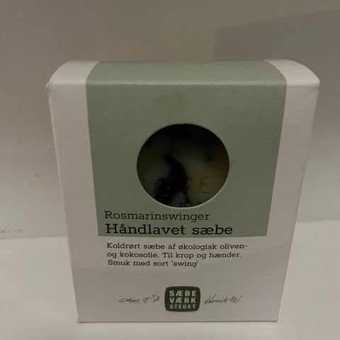 Håndlavet sæbe