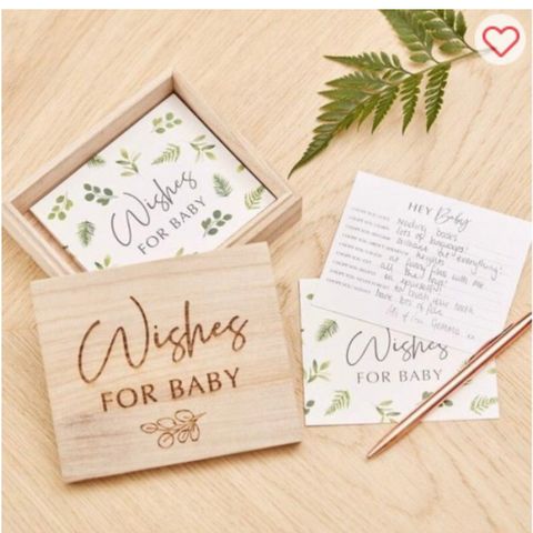 Wishes for baby / bursdag / dåp / babyshower