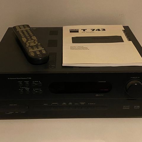 Nad T 743 surround receiver