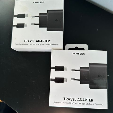 Samsung - Mobillader Fast Charge 45W PD USB-C svart