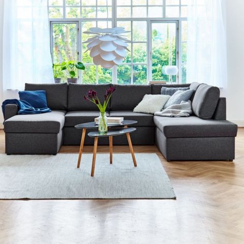 6- seter sovesofa selges