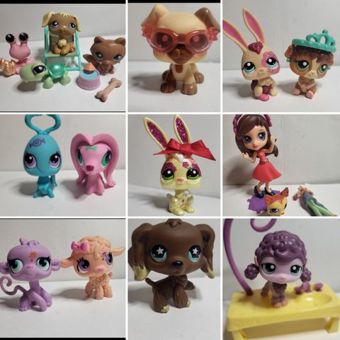 Mange Littlest pet shop figurer selges