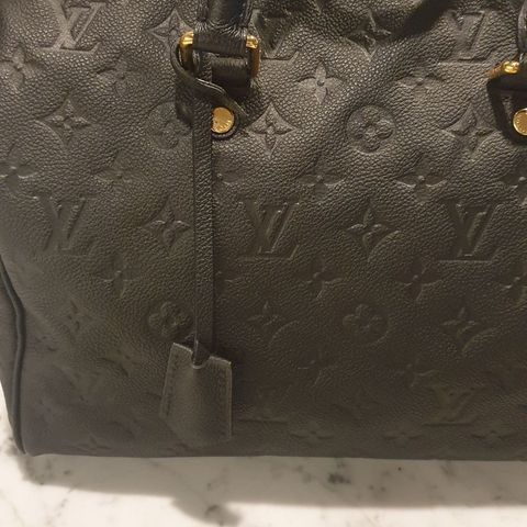 Louis vuitton Speedy bandouliere 30 M 41028 black noir