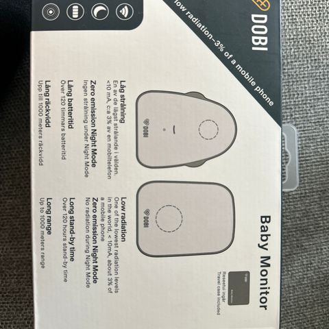 Dobi babymonitor