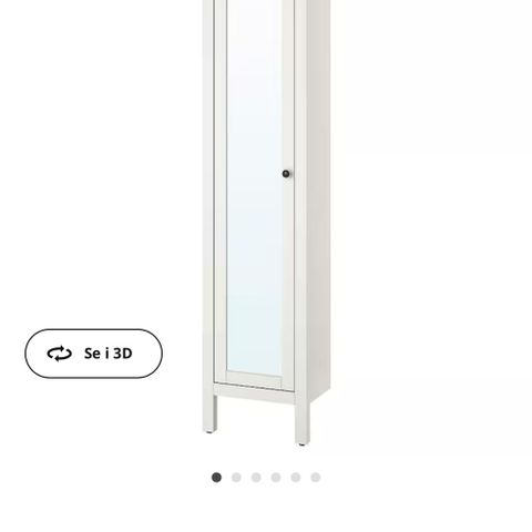 Ikea Hemnes skap med speil