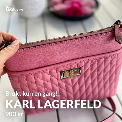 Ny og fresh Karl Lagerfeldt veske