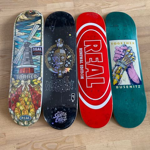 skateboards