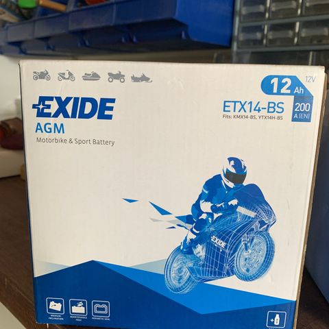 AGM EXIDE batteri