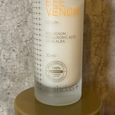 Bee venom serum og cream fra Pundas+