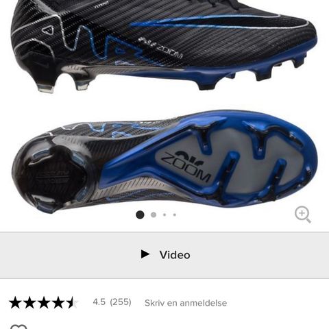 Nike mercurial vapor 15 elite Fotballsko