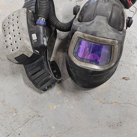 3m sveisemaske med respirator