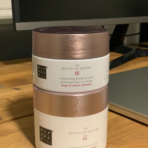 Rituals krem og body scrub