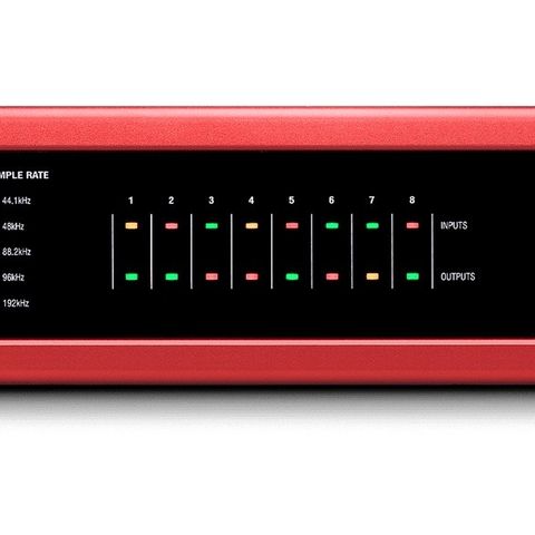 Focusrite Rednet 1 - Dante rack med 8 inn/ut