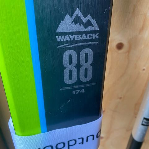 K2 Wayback 88 174cm (kun brukt 1 sesong)