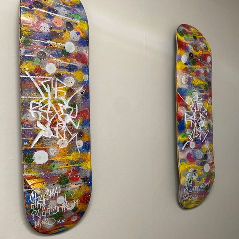 Skateboard wallhangers (kunst)