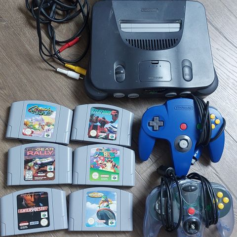 Nintendo 64 inkl spill