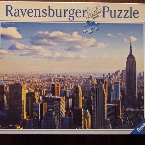 Ravensburger puslespill 1000 brikker