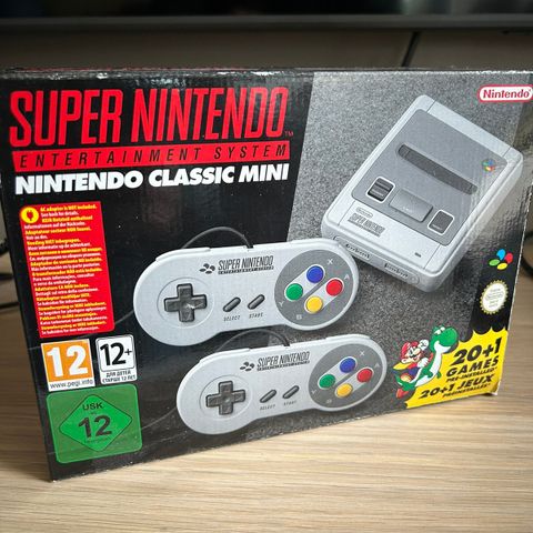 Super nintendo classic mini selges