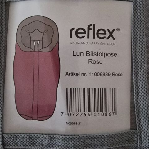 Reflex Lun bilstolpose rose