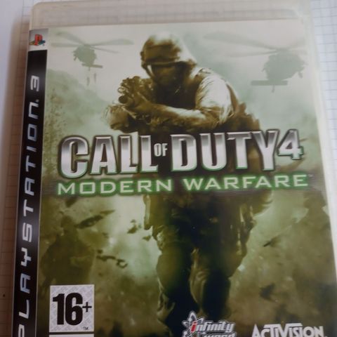 Ps3 spill call of duty 4