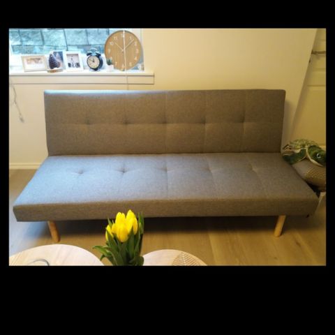 Sofa med sove mulighet