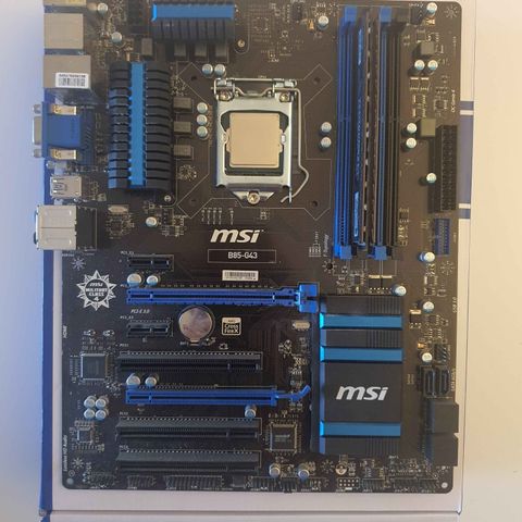 MSI B85-G43 Hovedkort LGA1150 Socket