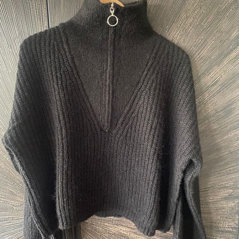 Once Untold  florie zip knit