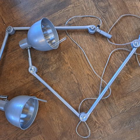 2 originale vintage PJ70 vegglamper fra Örsjö Belysning - design