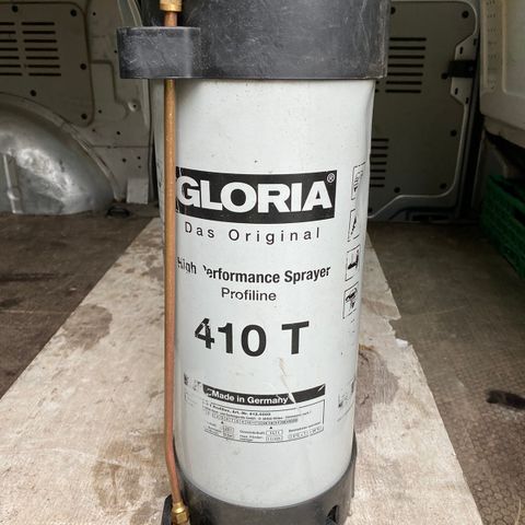 Forskalingssprøyte type Gloria, 10 liter