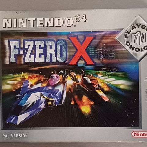 N64 - F-Zero X, Player's Choice