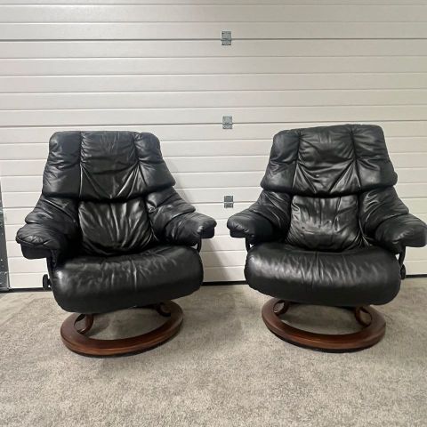 2stk Stressless® Reno - hvilestol/ Lenestol Fra Ekornes