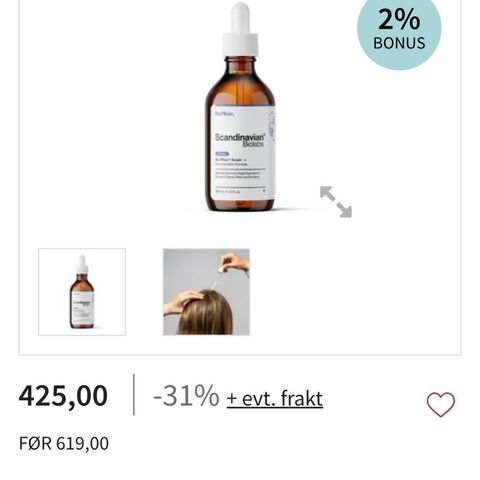 Scandinavian Biolabs Hair Activation Serum til kvinner