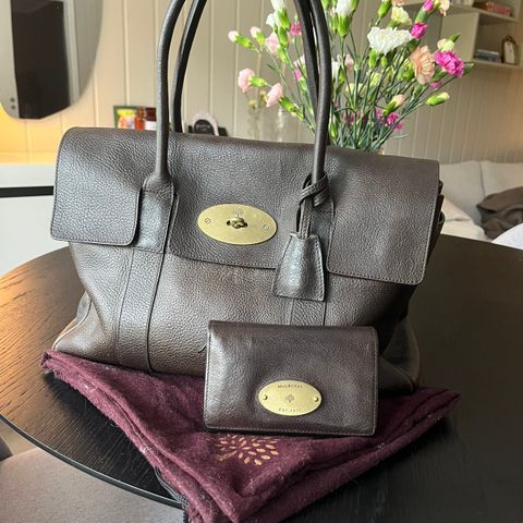 Mulberry Bayswater veske i Chocholate