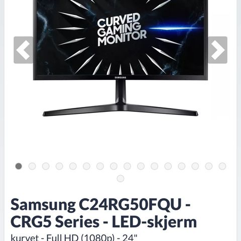 Samsung C24RG50FQU