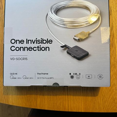 Samsung - One Invisible Connection kabel 5 m selges