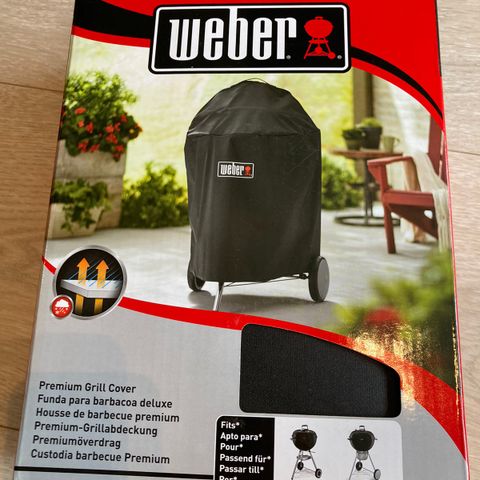 Weber Premium grilltrekk til salgs