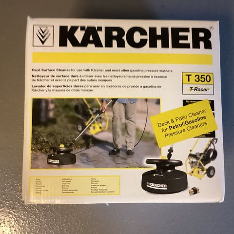 Karcher T350 terrassevasker, ny i eske