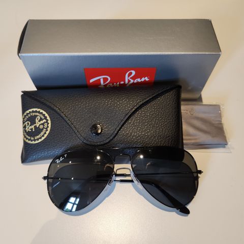 Aviator Ray Ban polariserte solbriller